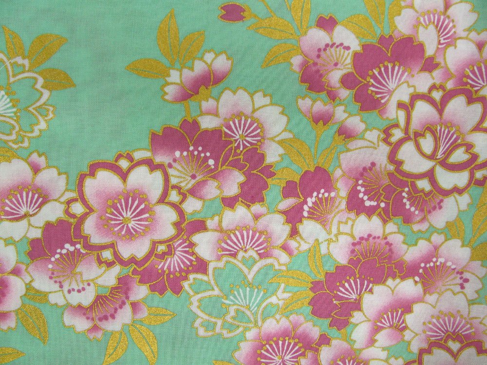 Women's Cotton Kimono Yukata Robe - Small Size (54