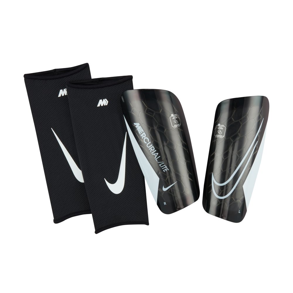 Nike Mercurial Lite Soccer Shin Guards - Lightweight & Breathable Shin Protection for Soccer Players - Perfect for Training & Matches