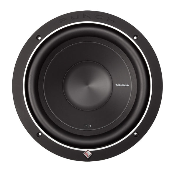 Rockford Fosgate P1S2-10 10-Inch Car Subwoofer - 300W RMS Power, Punch Series, SVC 4 Ohm - Perfect for Car Audio & Home Theater Bass Enhancement