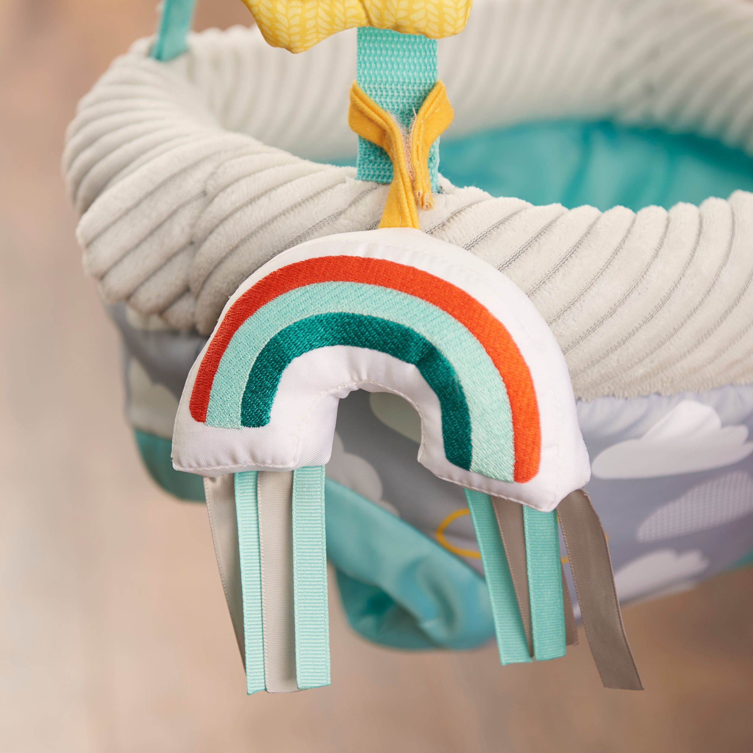 Evenflo ExerSaucer Door Jumper - Baby Activity Center with Bounce & Spin, Fun Developmental Toy for Infants 6-12 Months - Perfect for Playtime, Learning & Motor Skills Development at Home