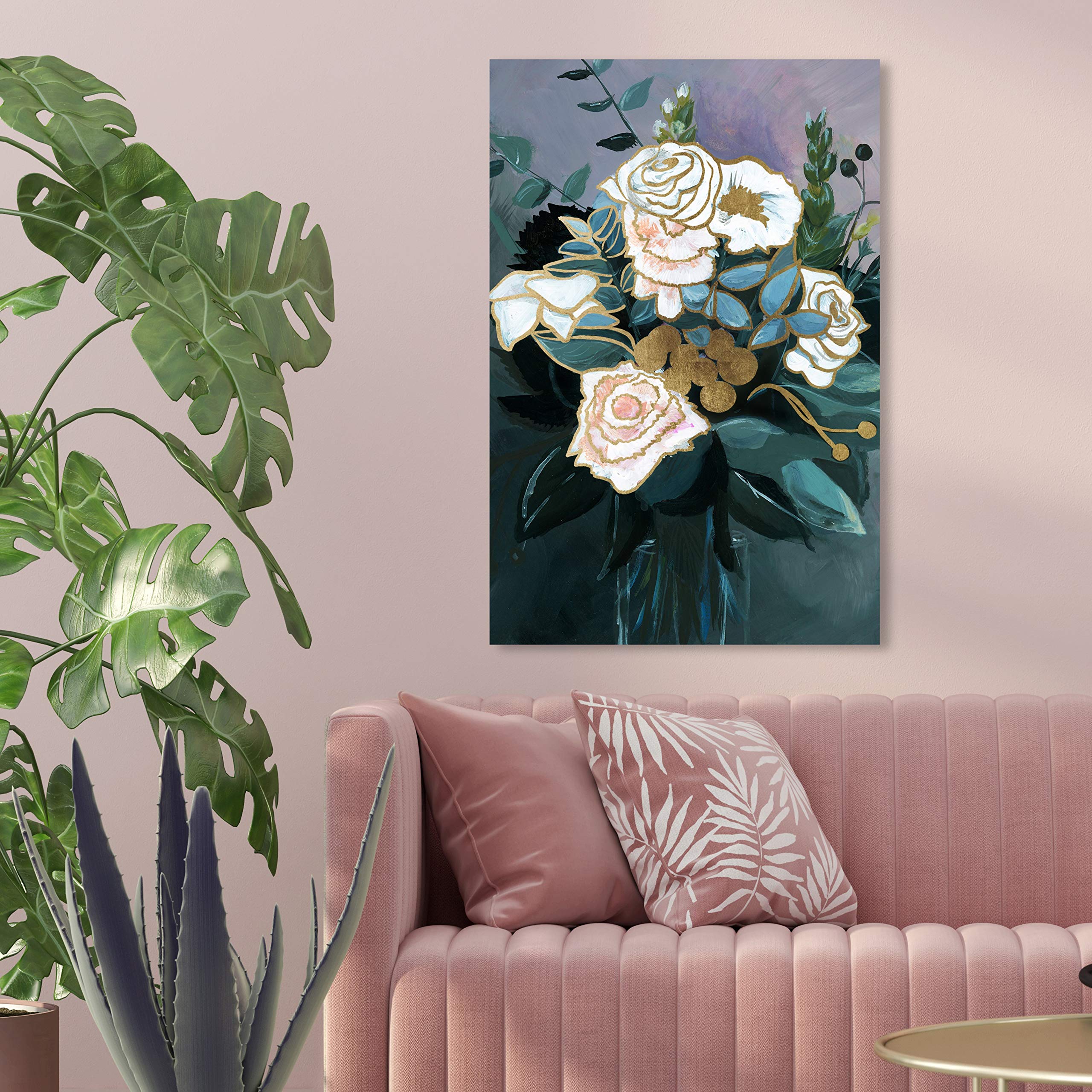 Floral Wall Art Canvas Prints - 'So Romantic' Home Décor by Oliver Gal Artist Co. | 16