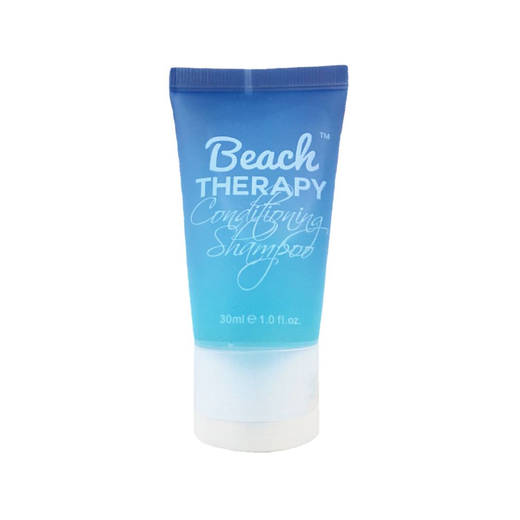 Beach Therapy 2 in 1 Conditioning Shampoo for Hair & Scalp - 30ml Travel Size - Hydrating & Nourishing Formula for Soft, Shiny Hair - Perfect for Vacation, Gym & On-the-Go Use