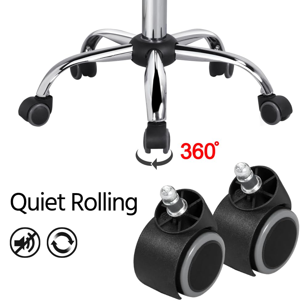 Yaheetech Executive Office Chair - PU Leather Low Back Swivel Task Chair with Wheels, Ergonomic Design for Comfort, Black - Perfect for Home Office, Study, and Workspace