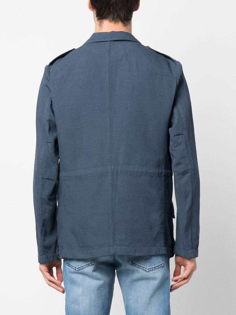 Boglioli Men's Blue Jacket | Lightweight Casual Blazer for Business & Travel | Perfect for Office, Weddings & Outdoor Events