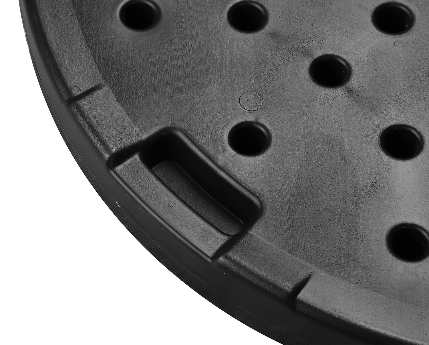 HYD-Parts 4-Piece Heavy Duty Umbrella Weight Base Stand for Cantilever Offset Umbrellas - Sand or Water Fillable - Perfect for Patio, Poolside, and Outdoor Dining Areas