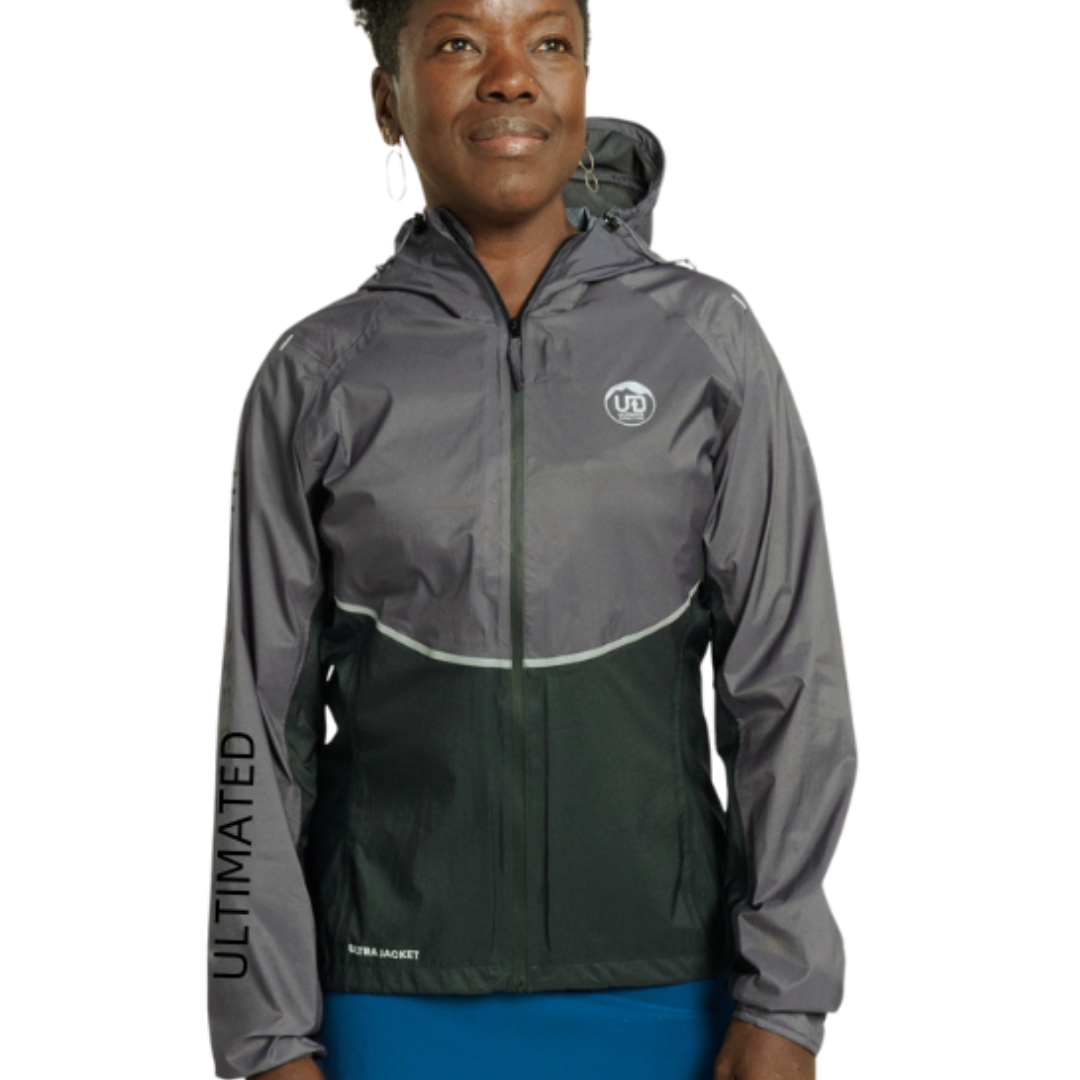 Ultimate Direction Women's Ultra Jacket - Lightweight Waterproof Running Jacket for Hiking & Outdoor Adventures - Perfect for Trail Running, Camping & Rainy Weather