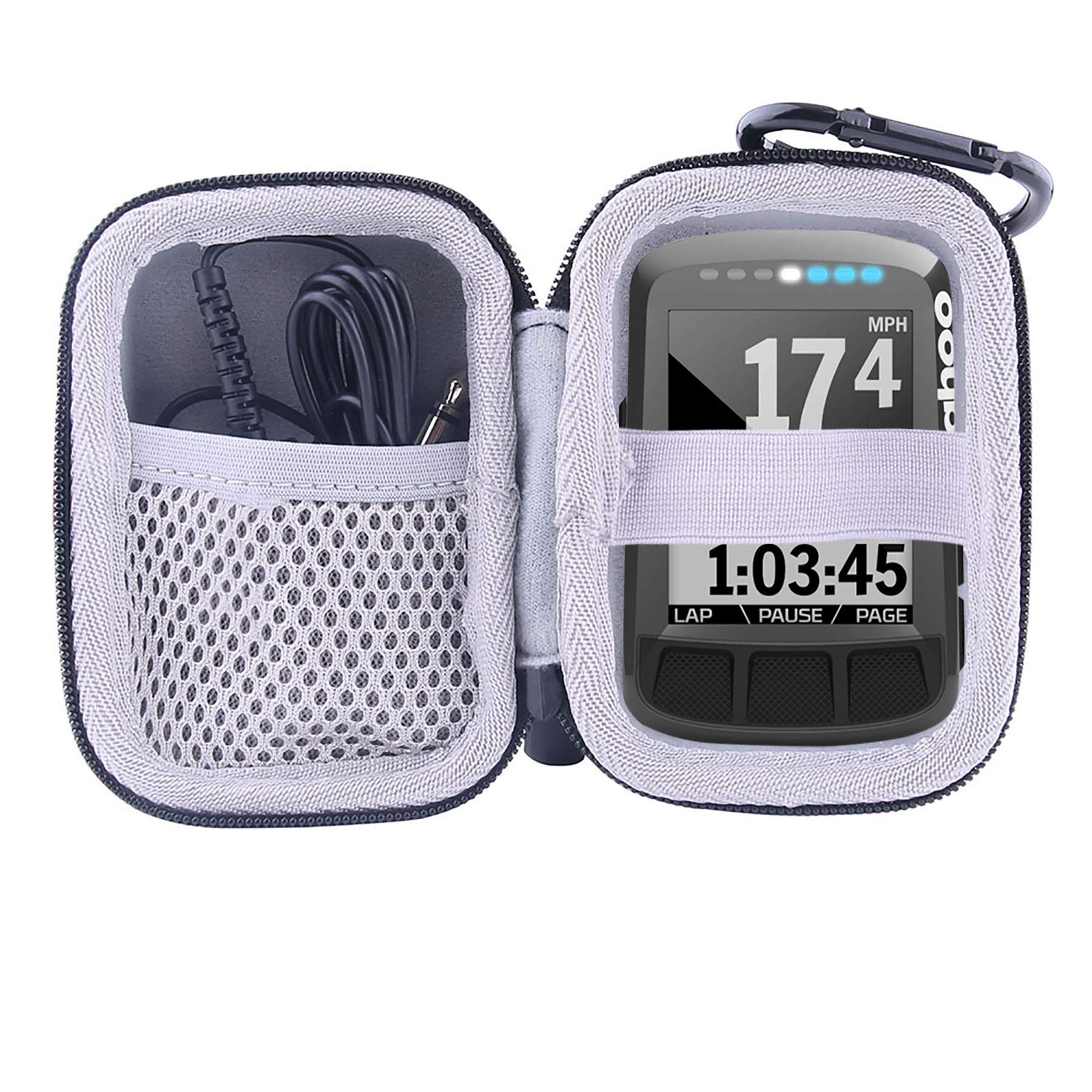 WERJIA Durable Hard Carrying Case for Wahoo ELEMNT Bolt & Garmin Edge 540/840/830/530 GPS Bike Computers - Perfect for Cycling, Commuting & Outdoor Adventures