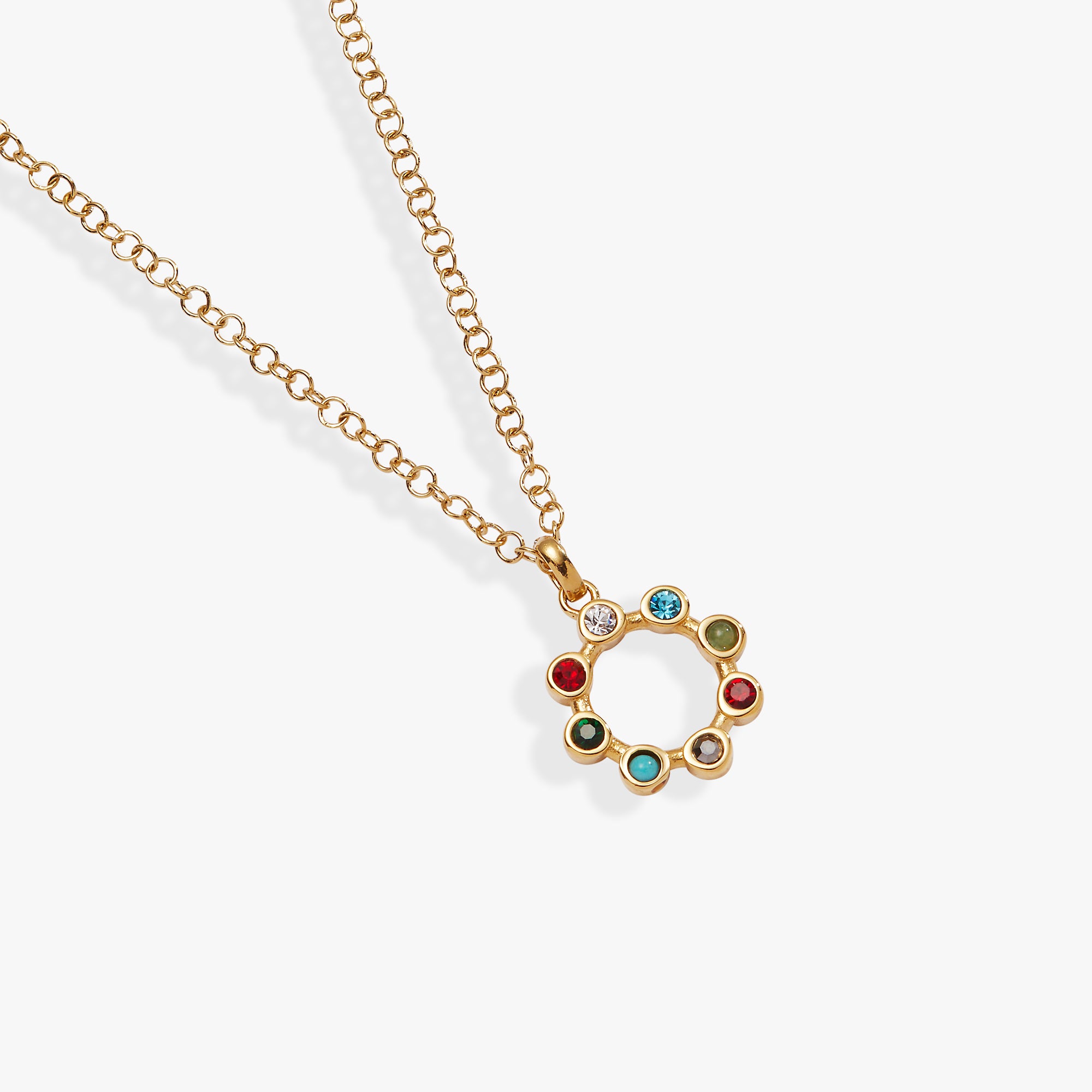 Hidden Message 'Daughter' Crystal Necklace - Elegant Personalized Jewelry Gift for Women | Perfect for Birthdays, Mother's Day & Special Occasions