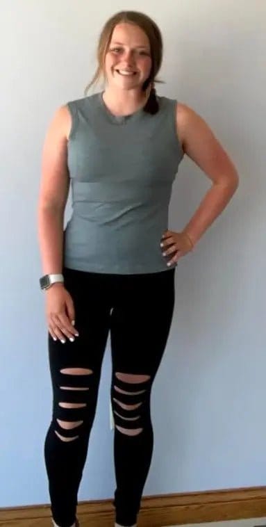 Stylish Black Ripped Leggings for Women - High Waist Stretchy Yoga Pants - Trendy Workout & Casual Wear