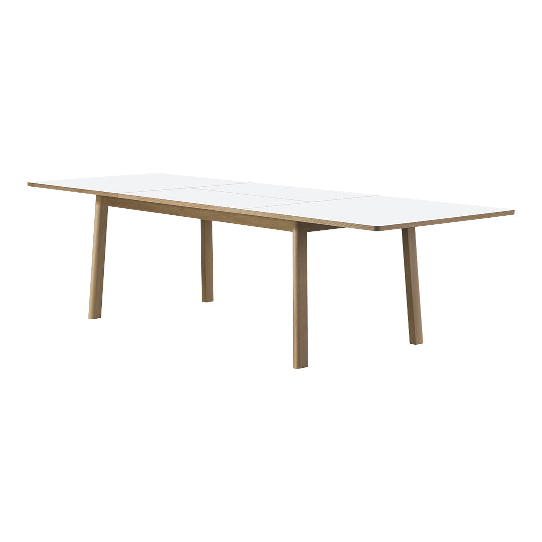 Ana Extendable Dining Table - Expandable Wooden Table for 6 to 10 People - Perfect for Small Spaces, Dinner Parties & Family Gatherings