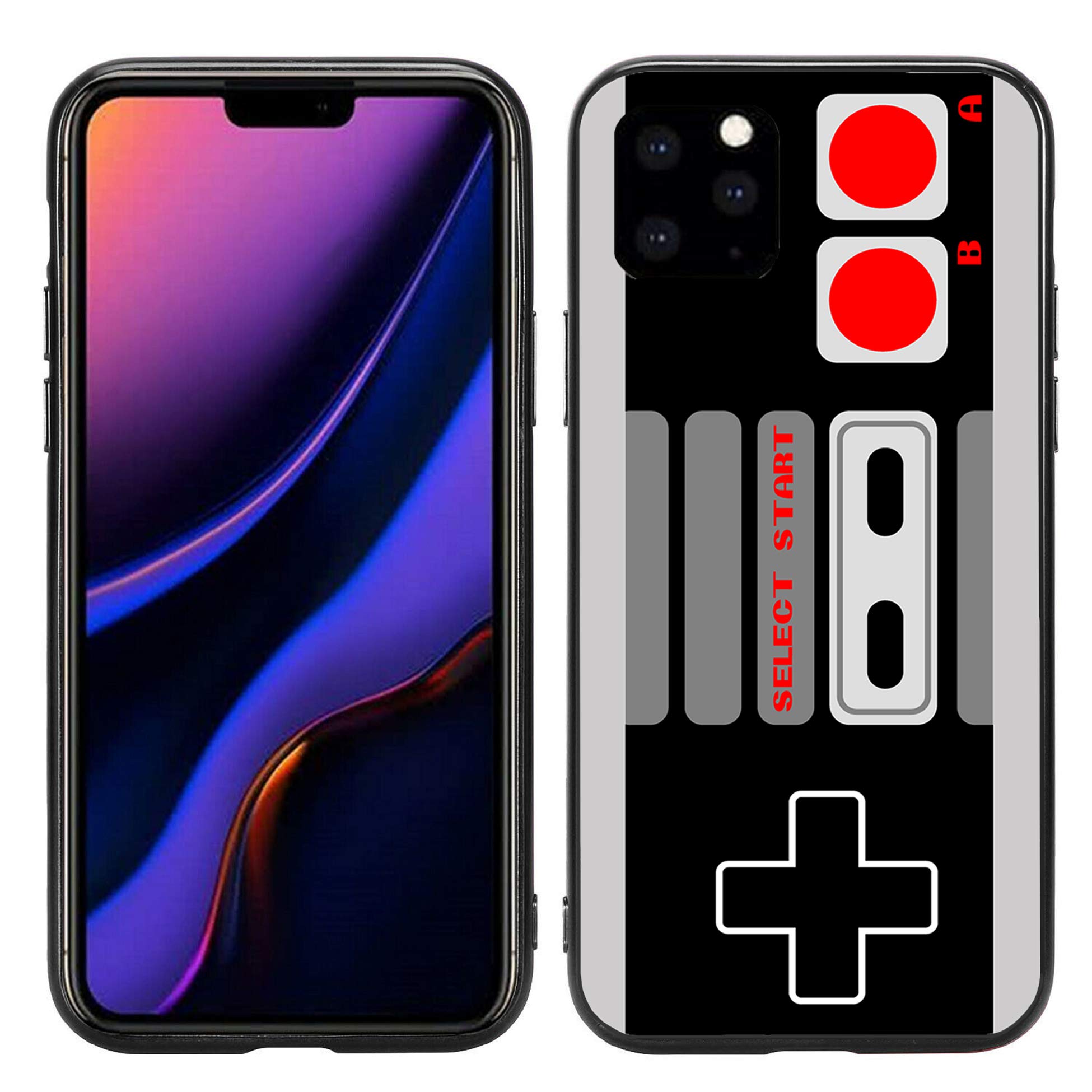 Retro Gaming Controller Case for iPhone 11 Pro Max (2019) 6.5 Inch - Classic Arcade Style Protective Cover by Atomic Market - Perfect for Gaming Enthusiasts & Nostalgic Players