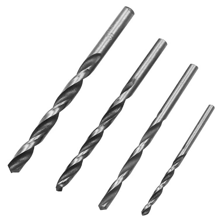 9-Piece T-Type Machine Hand Screw Thread Tap Set (M3/M4/M5/M6) with 4 Twist Drill Bits & Wrench - Perfect for Metalworking, DIY Projects, and Professional Machining