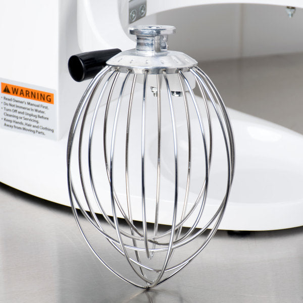 Globe XXWHIP 05 Stainless Steel Wire Whip Attachment for SP5 5 Qt Stand Mixer - Perfect for Whipping Cream, Meringue & Batters in Commercial & Home Baking