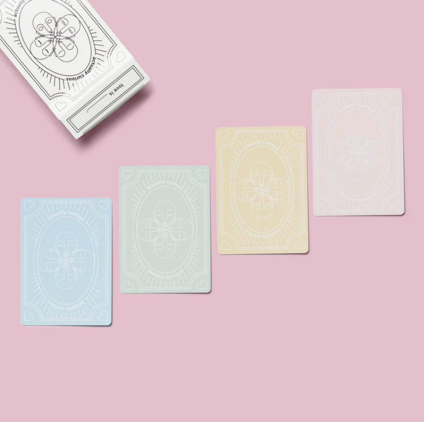 Actually Curious Card Decks - Meaningful Conversation Starters for Couples, Friends & Family - Perfect for Date Nights, Game Nights & Icebreaker Activities