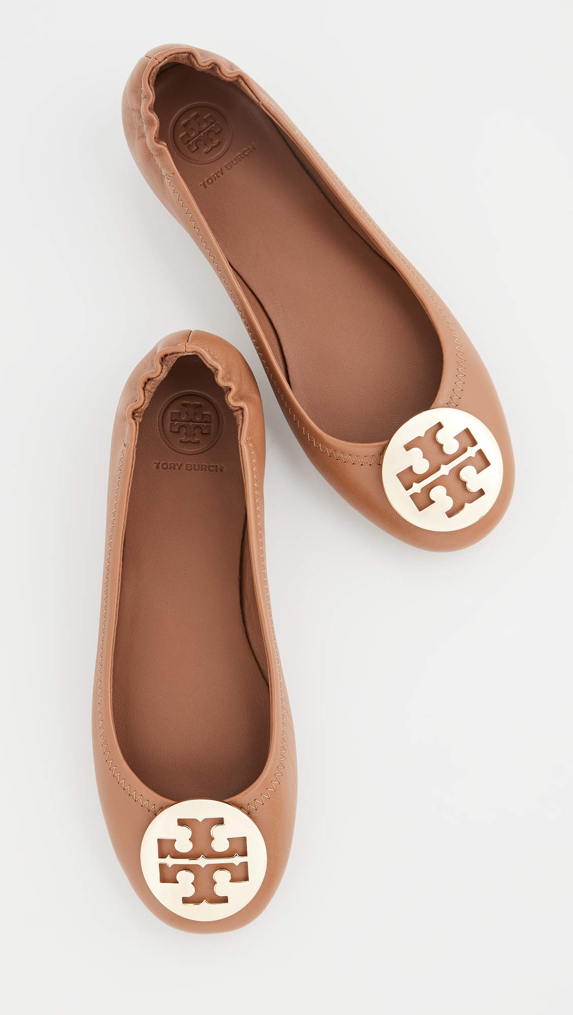 Tory Burch Women's Minnie Travel Ballet Flats - Comfortable & Lightweight Slip-On Shoes for Women | Perfect for Travel, Work & Everyday Wear
