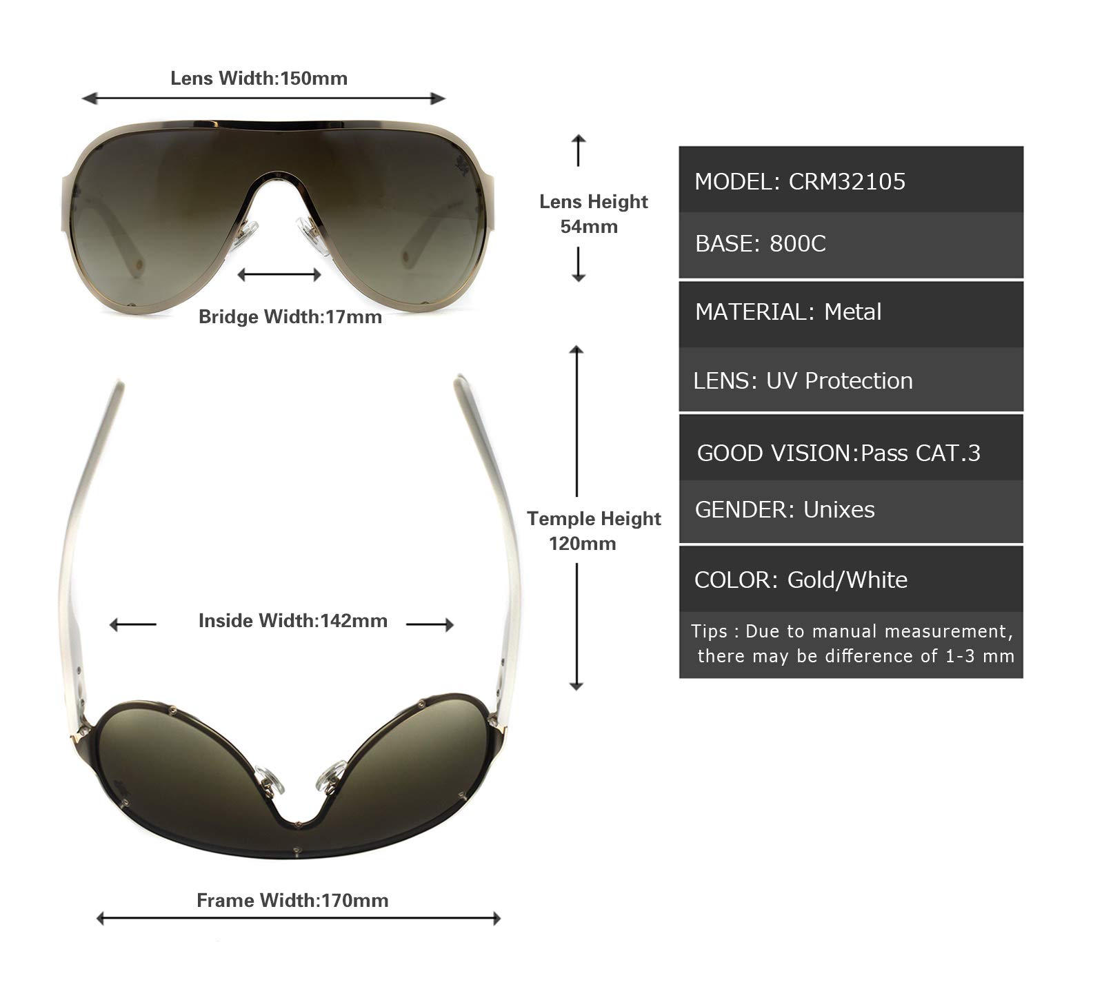 UV Protection Fashion Motorcycle Sunglasses for Men & Women - Stylish Wrap Design for Riding, Driving, and Outdoor Activities