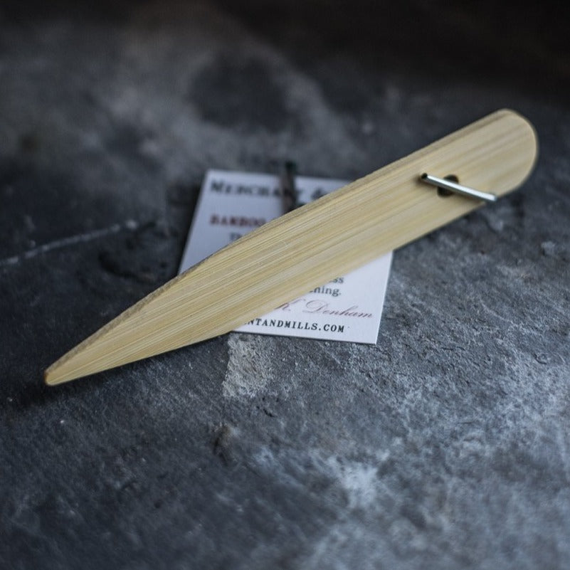Premium Bamboo Point Turner for Sewing & Tailoring - Perfect for DIY Crafts, Quilting, and Garment Making - Merchant & Mills High-Quality Sewing Tool