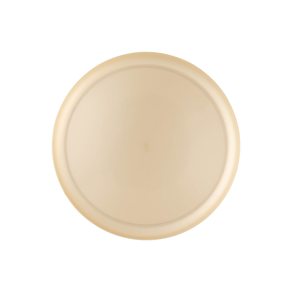 20-Pack Beige Pewter Pearl Round Plastic Dinnerware Set for 10 Guests - Elegant Disposable Plates, Bowls & Cups - Perfect for Parties, Weddings, Picnics & Outdoor Events