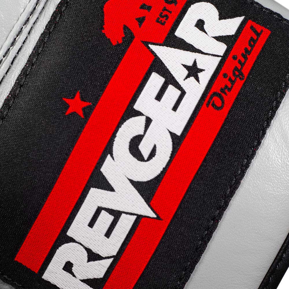 Revgear F1 Competitor Pro Lace Boxing Gloves - Premium Leather Training Gloves for Boxing, MMA & Kickboxing (8oz, Gray) - Ideal for Sparring, Heavy Bag Work & Competition