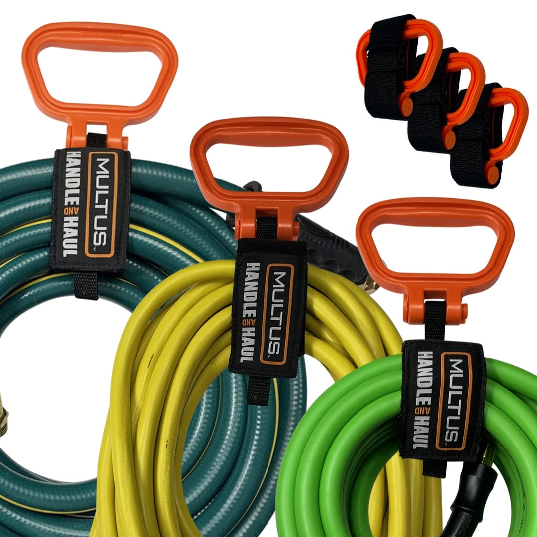 MULTUS 3-Pack Carry Storage Hook & Loop Straps for Travel, Organization, and Everyday Use - Durable Fastening Solution for Luggage, Bags, and Home Storage