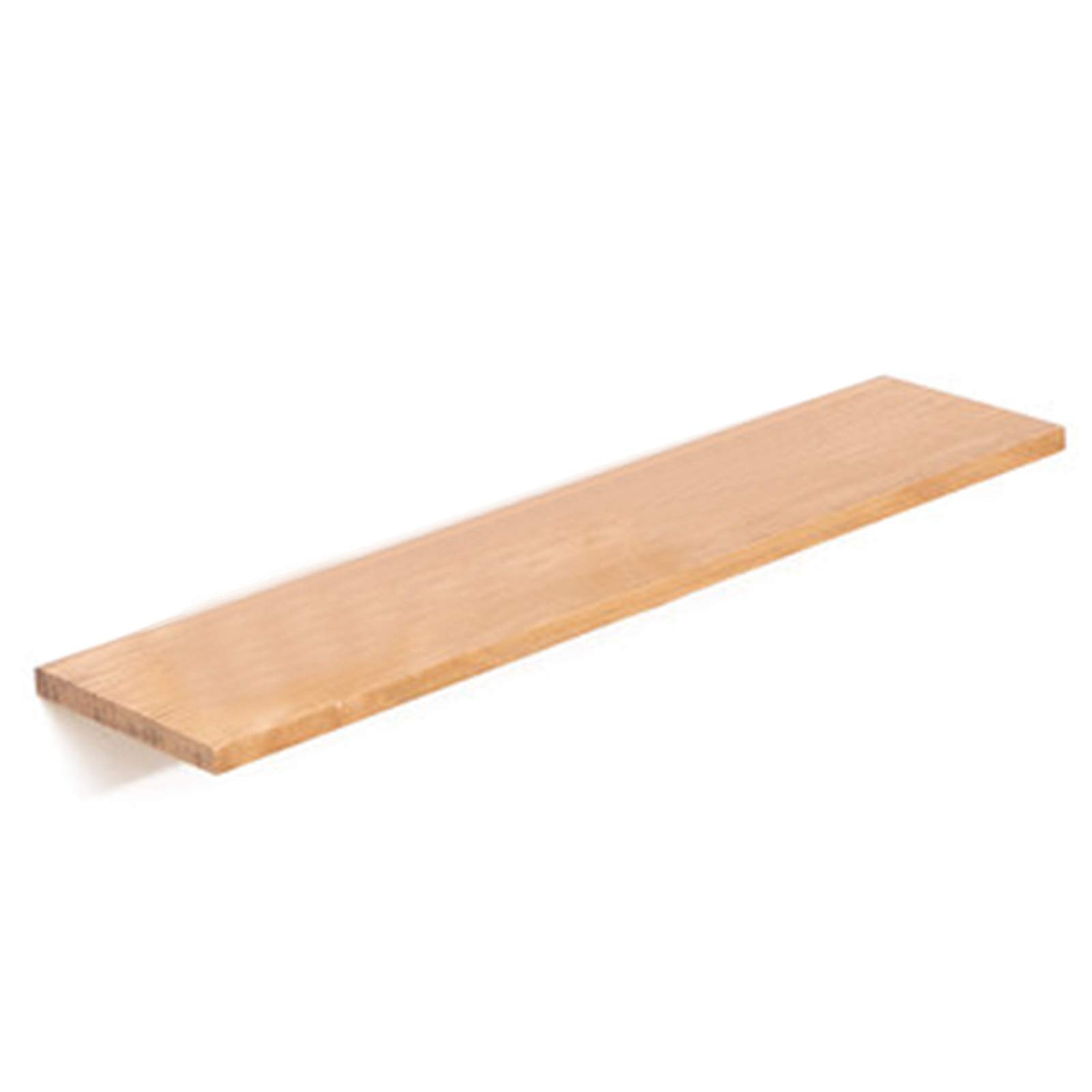 Solid Oak Rustic Floating Shelves - Handcrafted Wood Wall Mounted Shelf for Bathroom, Bedroom, Kitchen & Living Room - Perfect for Storage, Decor & Displaying Photos/Plants