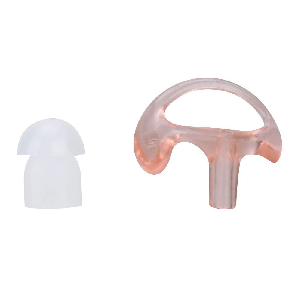 Professional 2-Pin Air Tube Surveillance Earpiece with 0.9M Kevlar-Reinforced Cable - Clear Audio Monitoring Headset for Security, Law Enforcement & Event Staff - Ideal for Covert Operations, Crowd Control & Discreet Communication