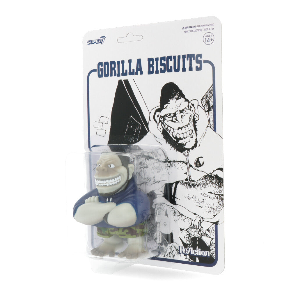 Gorilla Biscuits Punk Rock Band ReAction Figure – Collectible Music Memorabilia for Fans & Punk Enthusiasts | Perfect for Display, Gifts & Music Themed Decor