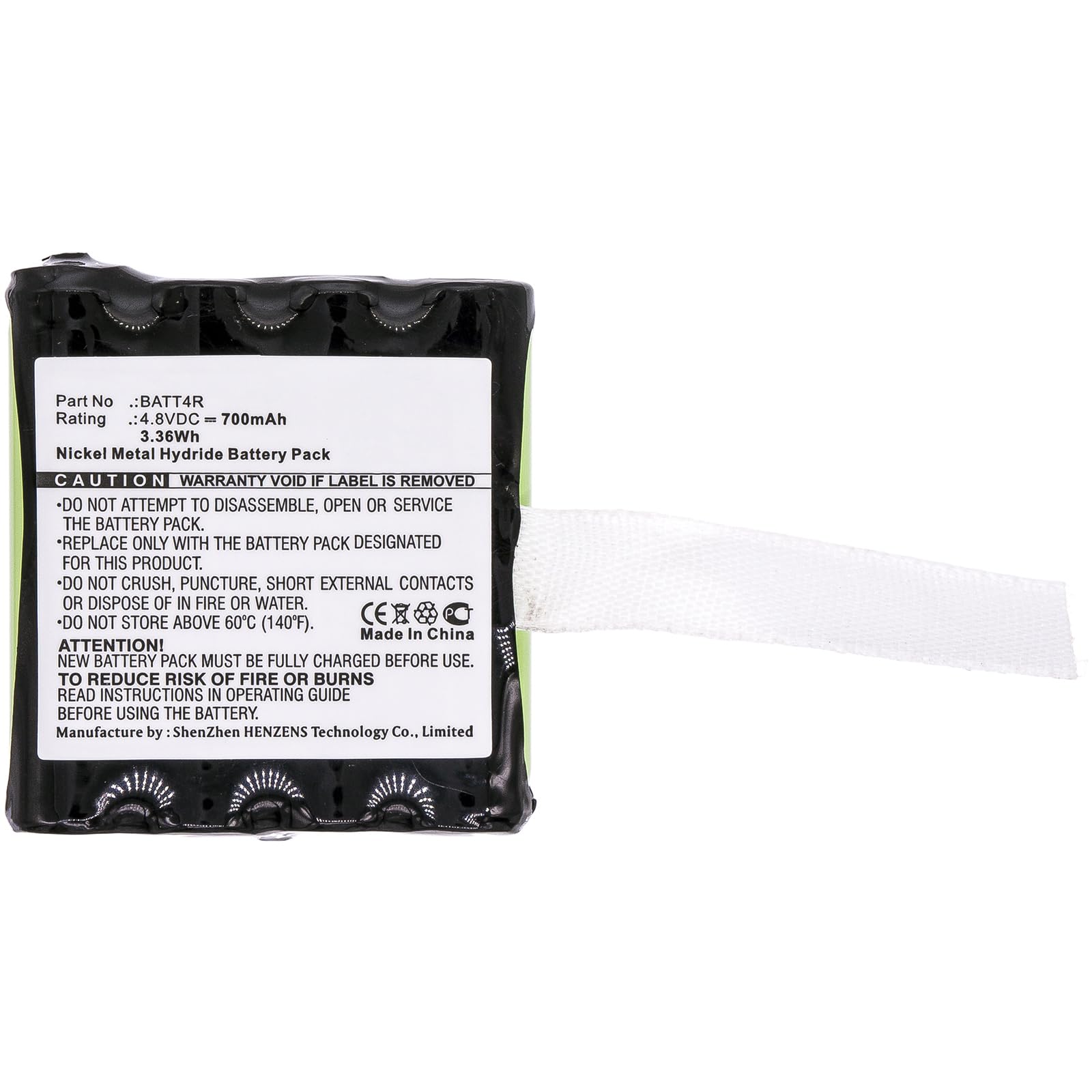 Synergy Digital 2-Way Radio Battery - High Capacity 700mAh Ni-MH Replacement for Motorola TLKR T80 Extreme & IXNN4002A - Perfect for Outdoor Adventures, Construction Sites & Emergency Communication