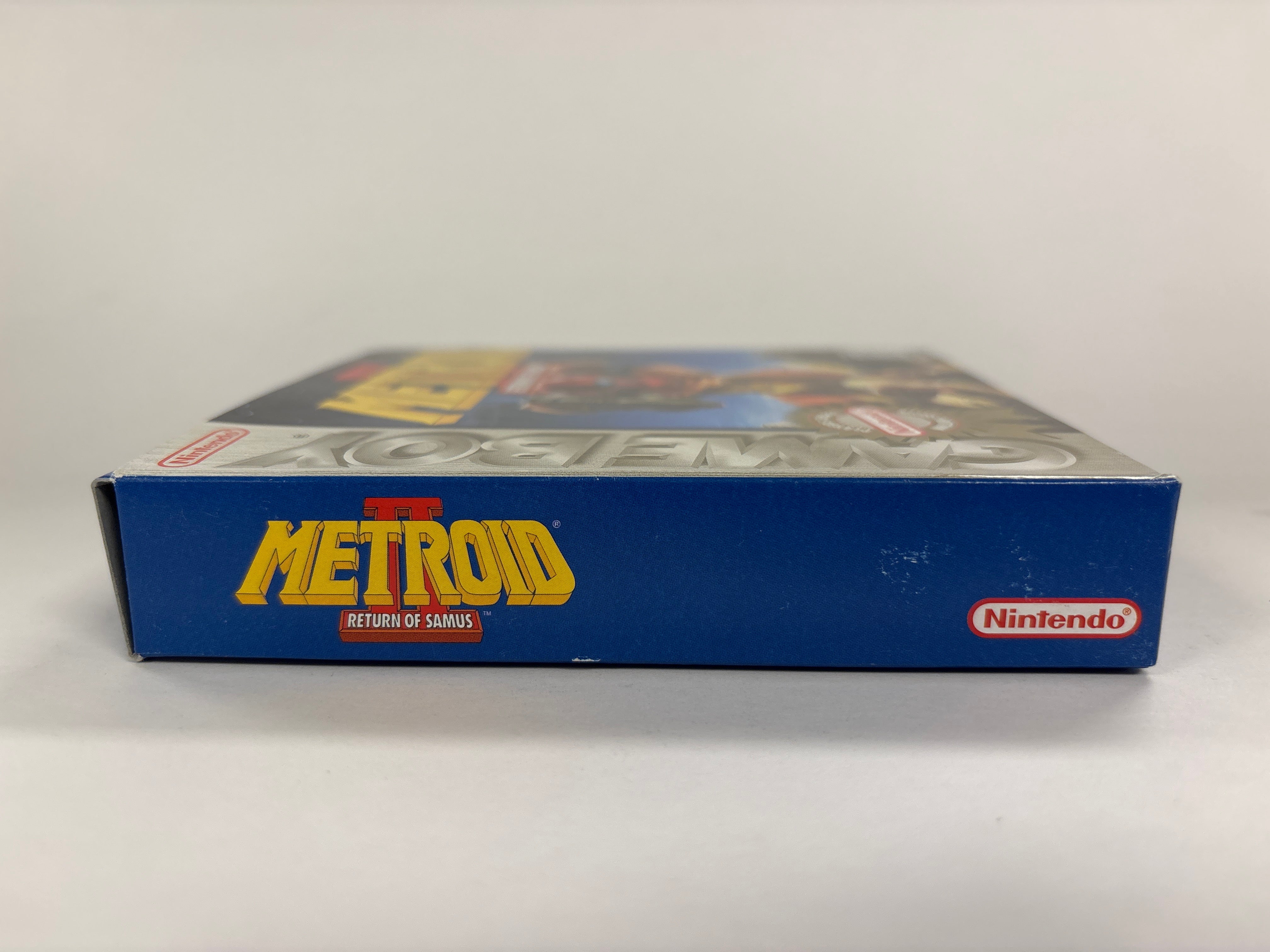 Metroid II: Return of Samus - Original Game Boy Box & Inserts Only (No Game or Manual) - Perfect for Retro Gaming Collectors & Display