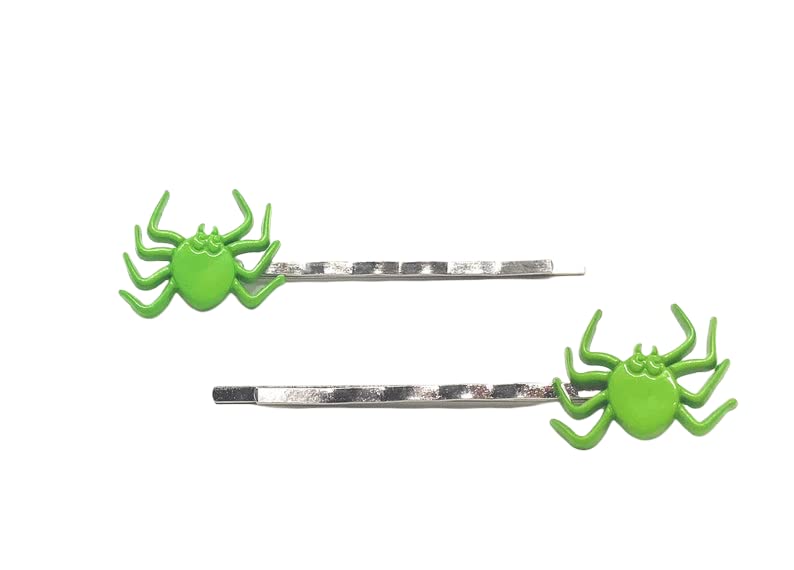 Spider Hair Clips for Women - Halloween Hair Barrettes Set with Spooky Spider Design - Festive Bobby Pins for Girls, Costume Party Accessories & Holiday Hairstyle Decorations