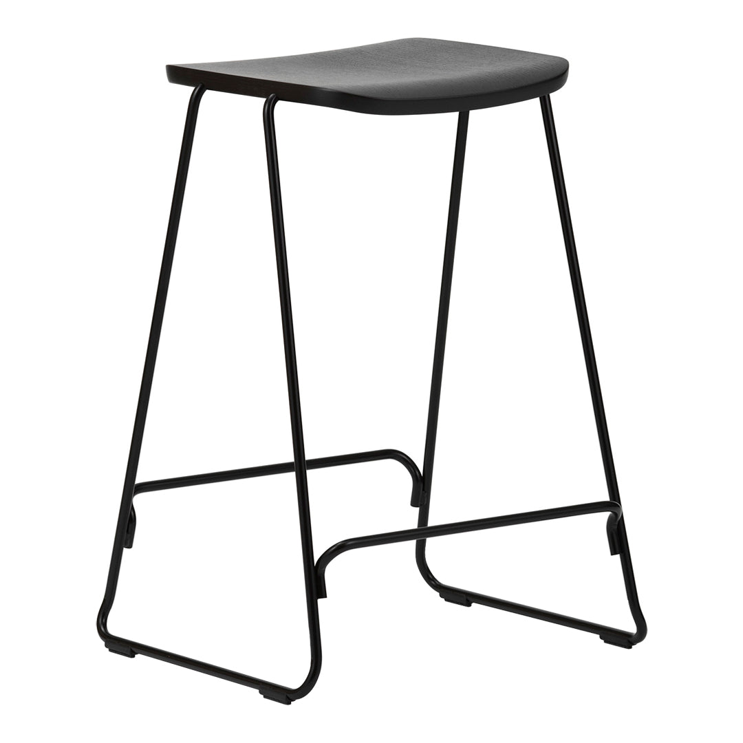 Modern Kitchen Counter Stools - Adjustable Height Bar Stools with Back Support for Home, Cafe & Restaurant Use
