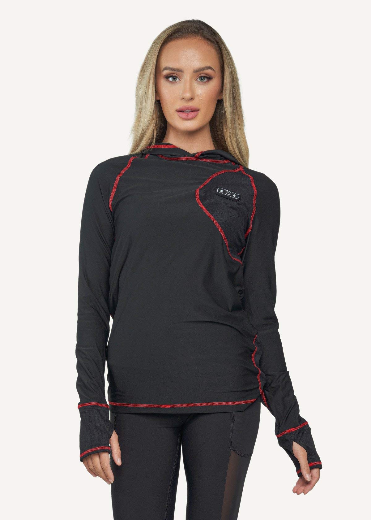 Heated Skin-Fit Thermal Base Layer - Breathable Long Sleeve Shirt for Men & Women | Winter Sports, Outdoor Activities, Fishing, Hunting, Skiing, Snowboarding | Cold Weather Workout & Layering Essential