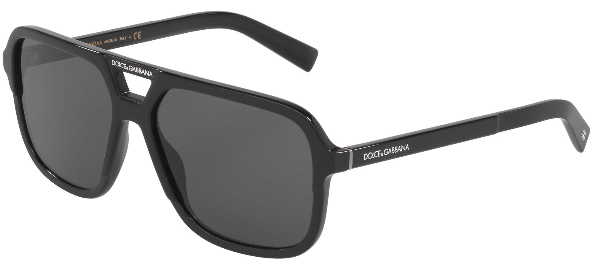 Dolce & Gabbana Men's Luxury Sunglasses for Men - UV Protection Polarized Designer Shades for Driving, Beach & Outdoor Activities