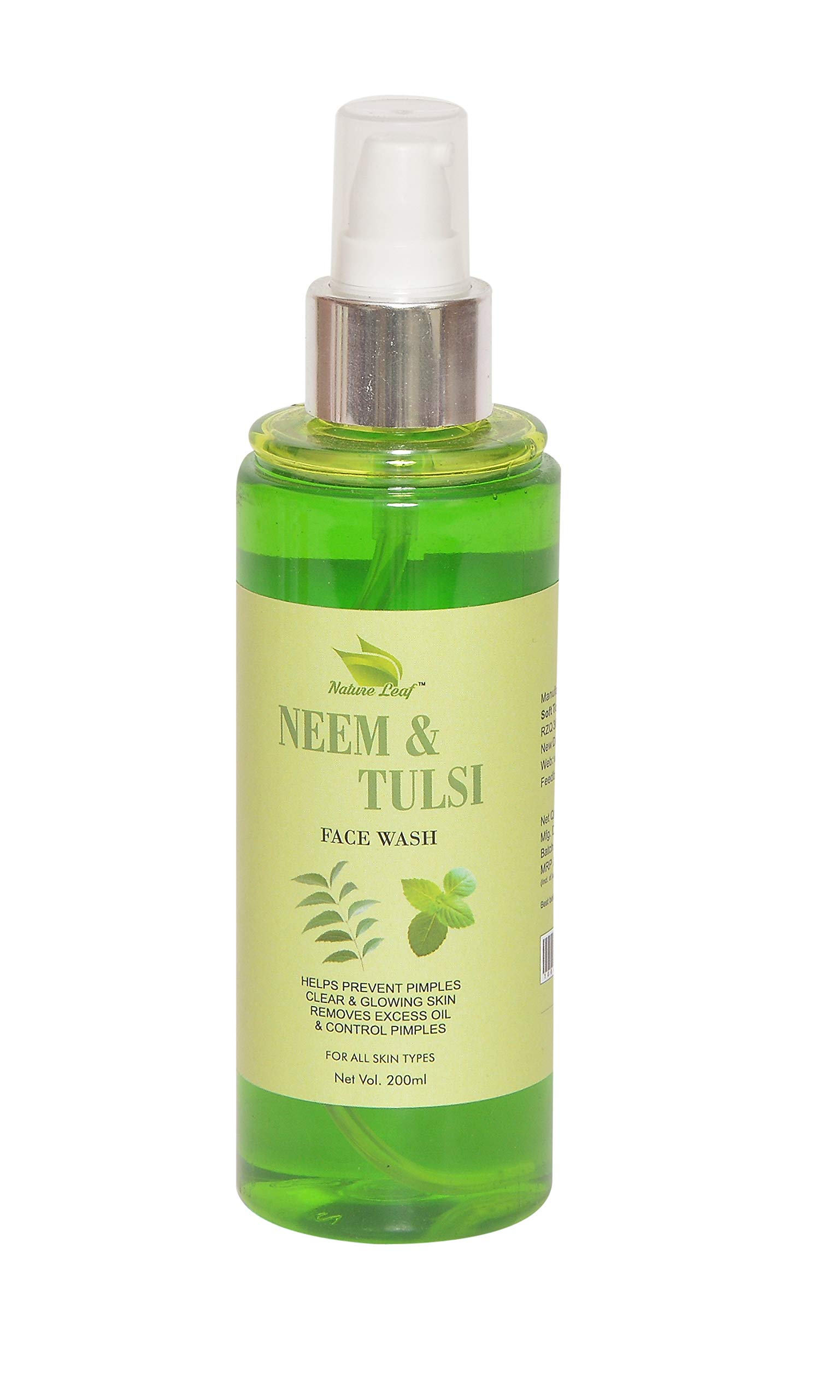 Natural Neem Face Wash for All Skin Types - 200ml | Deep Cleansing, Acne Control & Oil Balancing | Perfect for Daily Skincare Routine