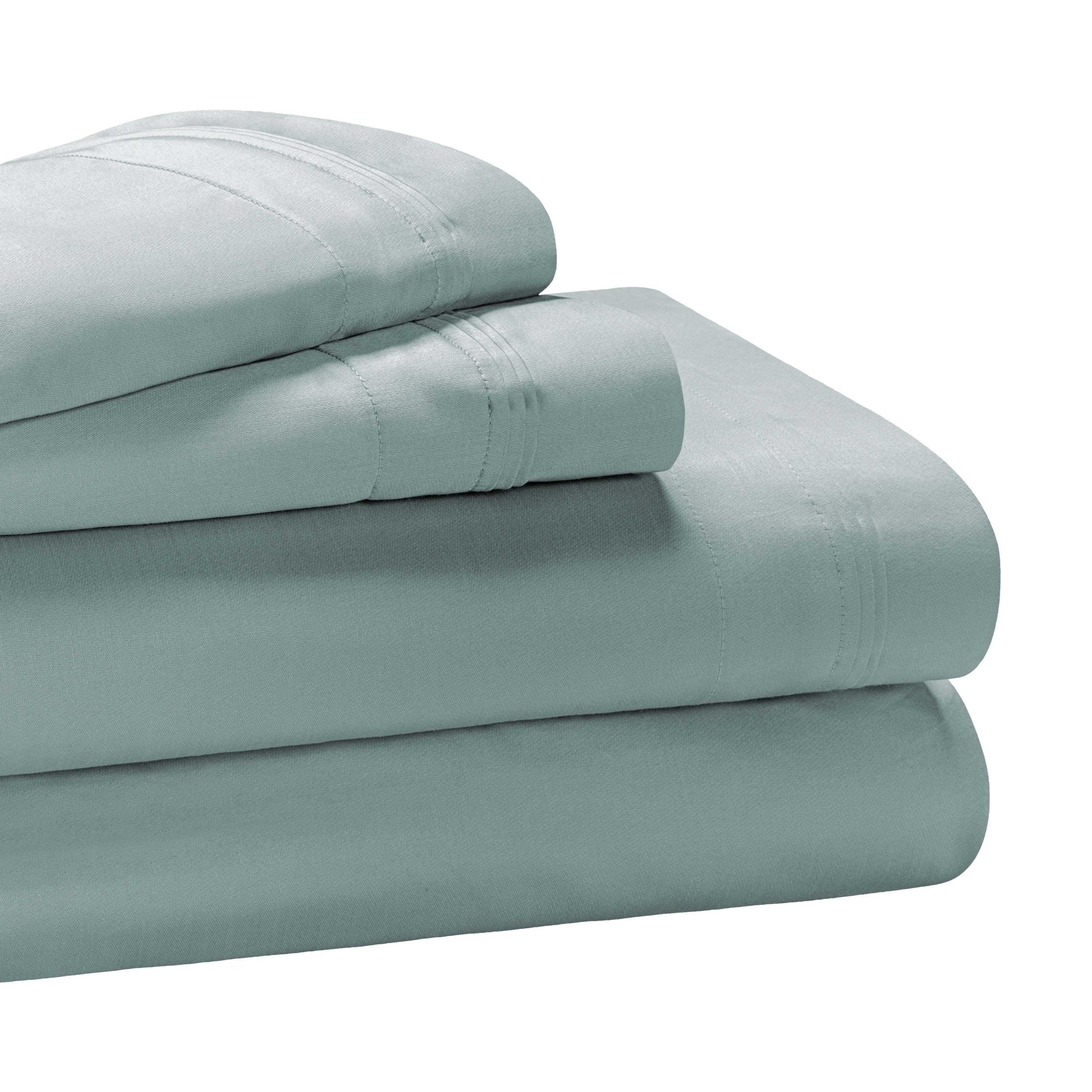 Premium 650 Thread Count Egyptian Cotton Sheet Set - Eco-Friendly, Breathable & Hypoallergenic - Perfect for Luxury Bedding & Hot Sleepers