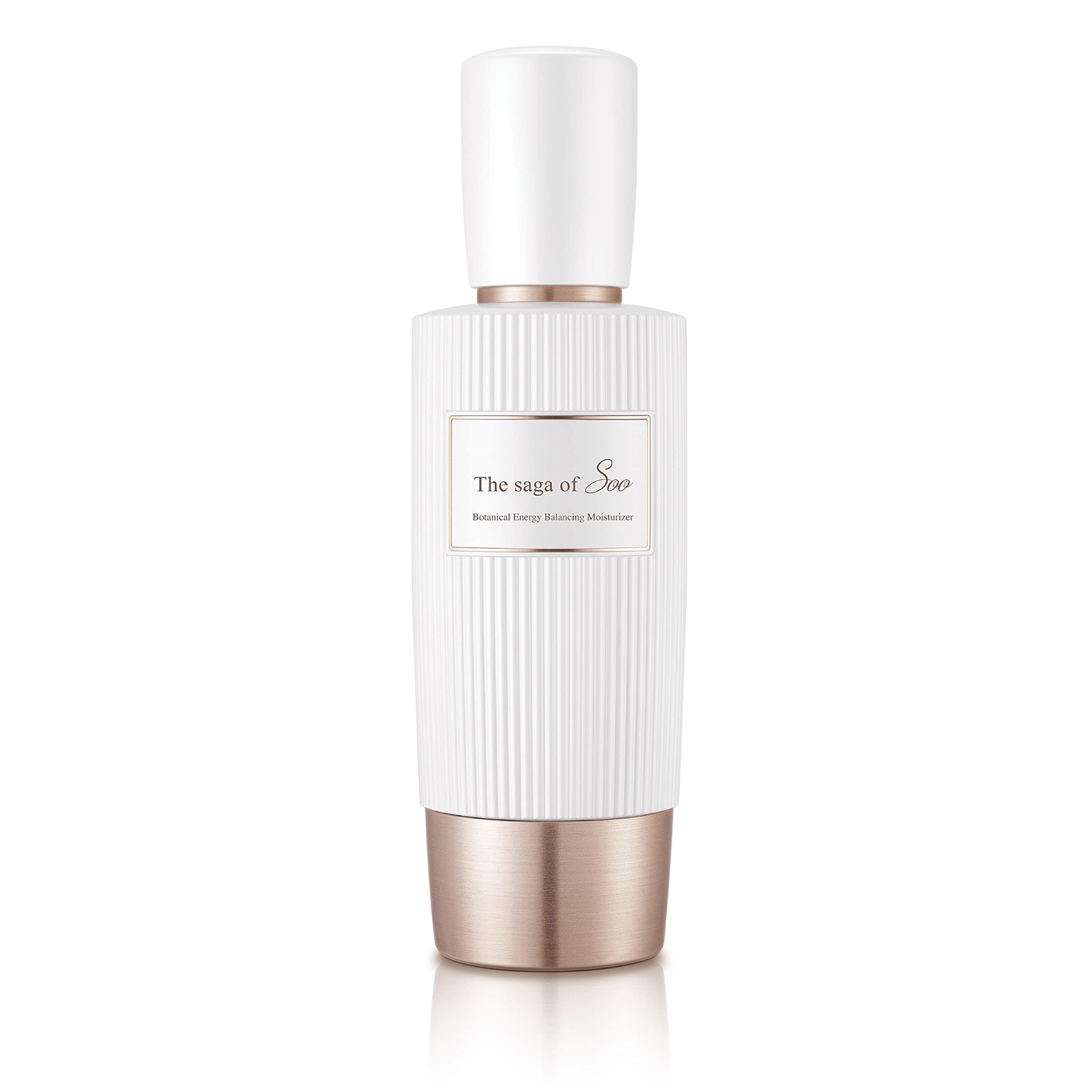 Sooryehan THE SAGA OF SOO Botanical Energy Balancing Moisturizer 120ml - Hypoallergenic Korean Skincare Lotion for Sensitive Skin by LG BEAUTY | Hydrating Face Cream for Dry & Combination Skin | Day & Night Use