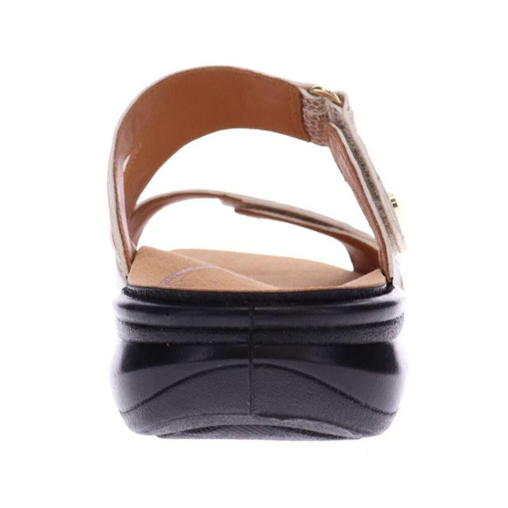 Revere Rio Women's Slide Sandals - Premium Leather Comfort Sandals with Arch Support & Adjustable Straps | Perfect for Beach, Pool, and Summer Casual Wear