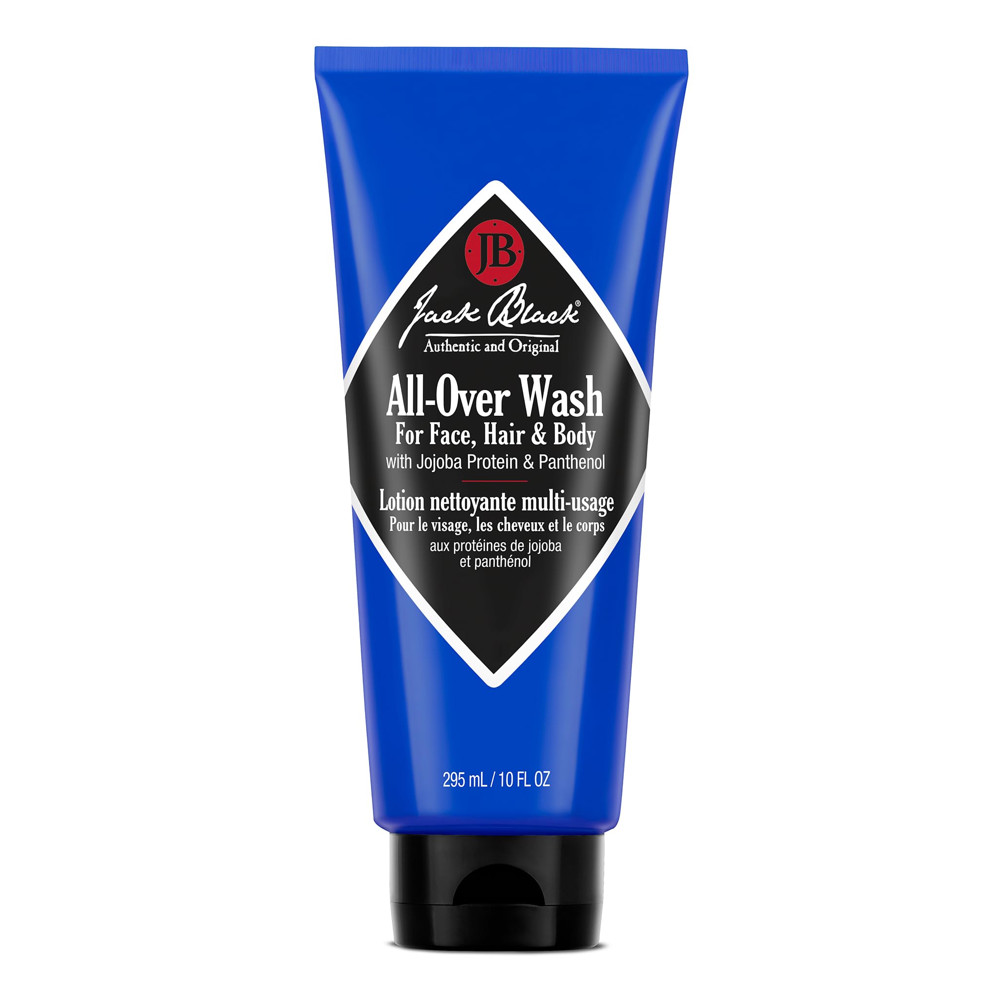 Jack Black All-in-One Men's Wash for Face, Hair & Body - 3-in-1 Shampoo, Body Wash & Face Cleanser, Perfect for Gym, Travel & Daily Grooming Routine, Ideal Gift for Men