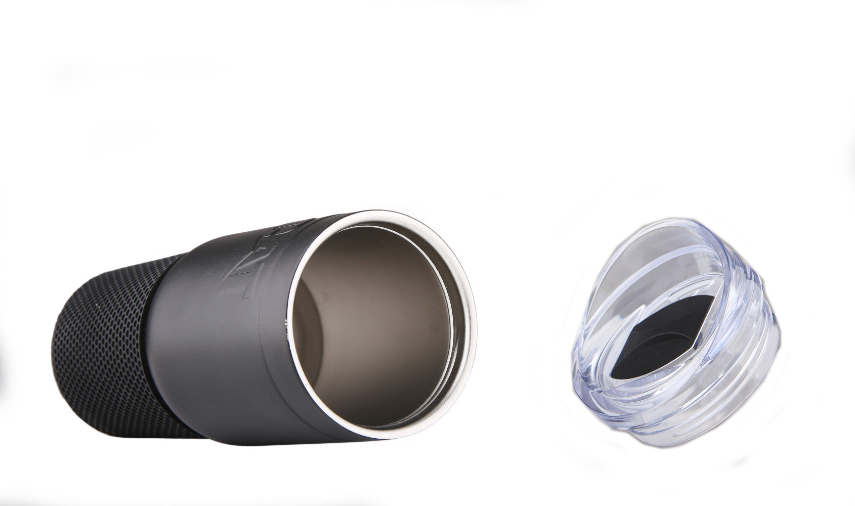 32oz Black Taiga Insulated Tumbler Cup - Leakproof Stainless Steel Vacuum Flask for Hot & Cold Beverages - Perfect for Travel, Camping, Office & Gym Use