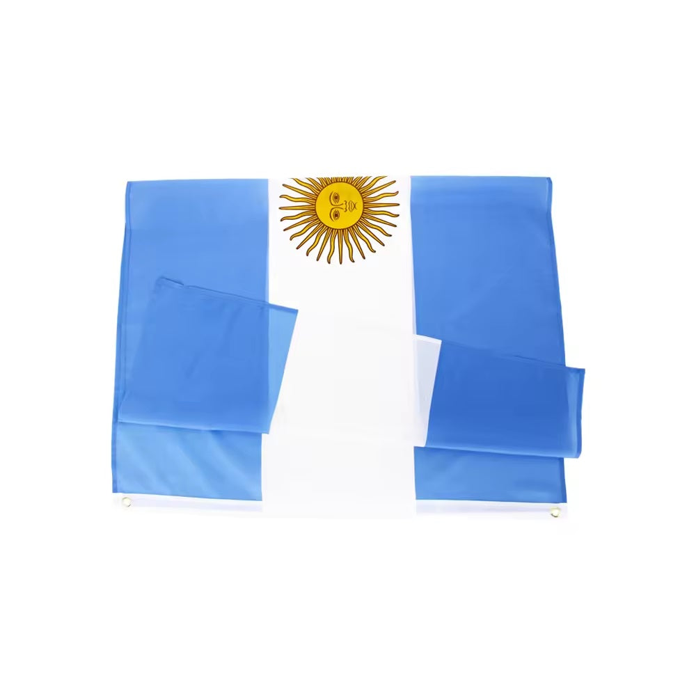 Argentina Flag 90x150cm - Premium Polyester Large Outdoor Argentine National Banner for Sporting Events, Patriotic Decor & International Celebrations