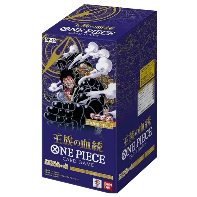 One Piece OP-10 Japanese Anime Booster Box - Collectible Trading Cards for Anime Fans & Card Game Players - Perfect for Gifts, Tournaments, and Display