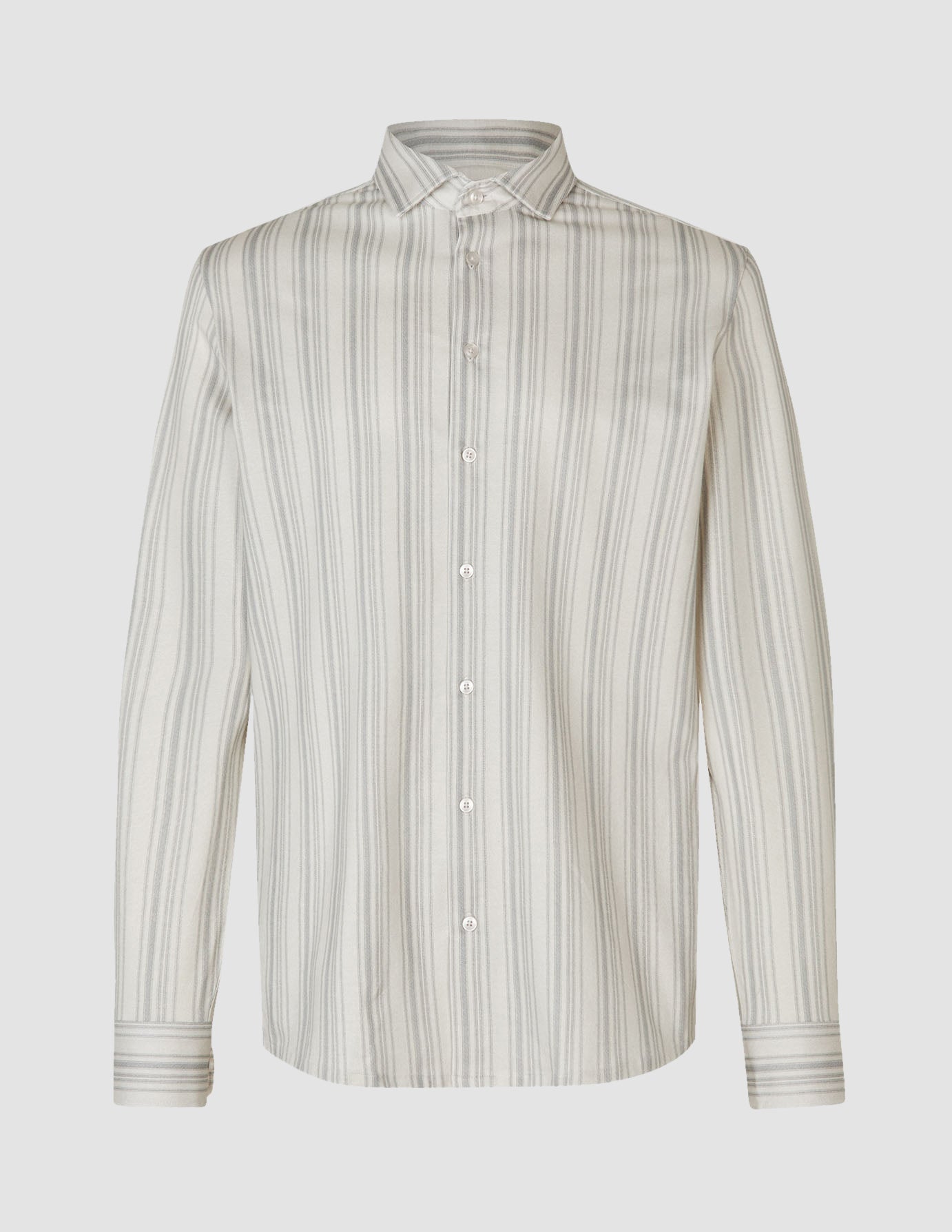 Vintage Striped Classic Shirt for Men - Casual Button Down Shirt with Regular Fit - Perfect for Office, Date Night & Weekend Outings