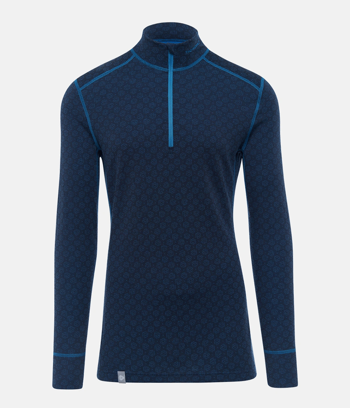 Men’s Merino Wool Thermal 1/2 Zip Long Sleeve Shirt - Winter Base Layer for Hiking, Skiing & Outdoor Activities
