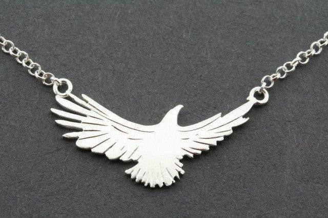 Eagle Necklace for Men & Women - Stainless Steel Eagle Pendant Jewelry - Perfect for Outdoor Adventures, Gifts & Everyday Wear
