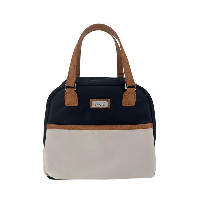 Premium Insulated Lunch Bag - Black & Cream | Leak-Proof & Eco-Friendly | Perfect for Work, School, Picnics & Outdoor Activities