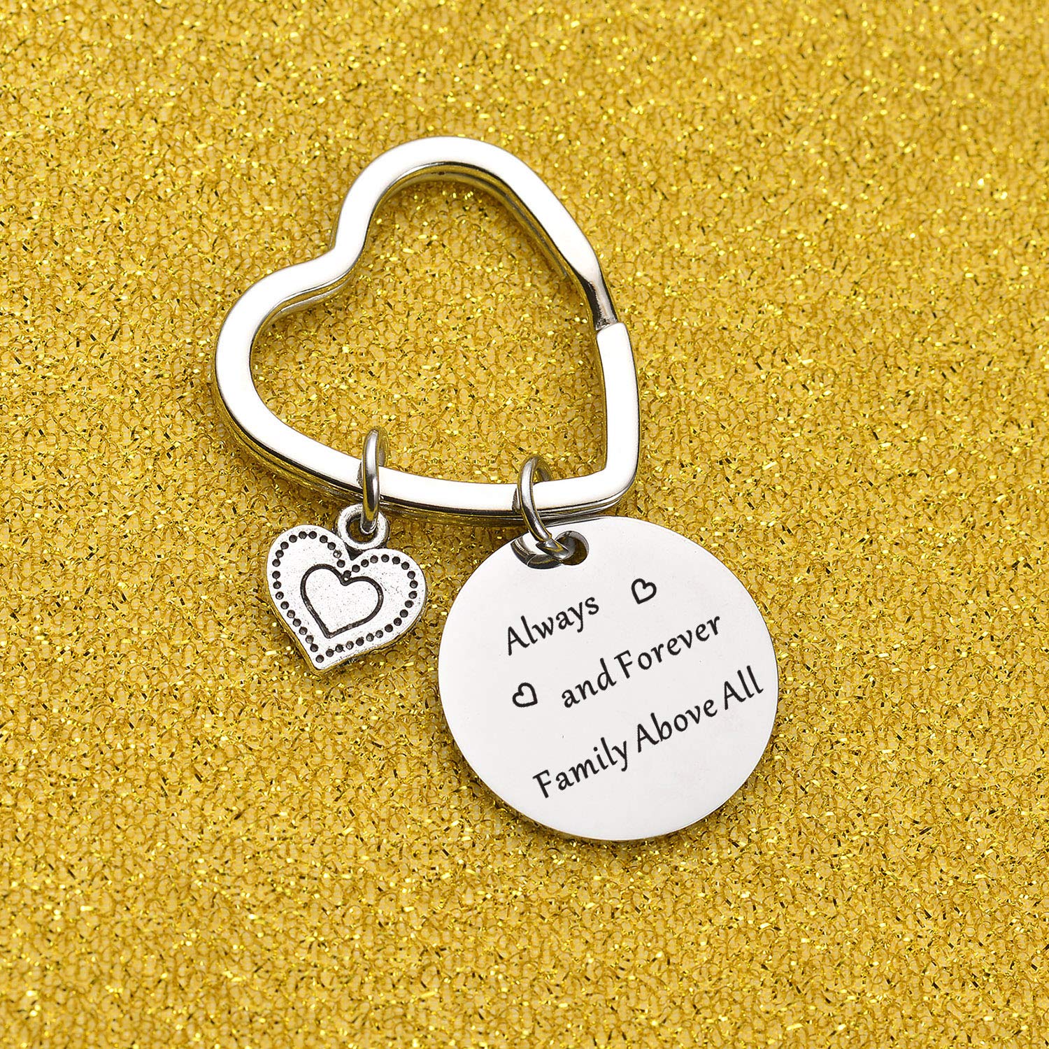 7RVZM TV Show Inspired Family Keychain Jewelry - Original Gift for Sister, Daughter & Loved Ones - Perfect for Birthdays, Anniversaries & Special Occasions