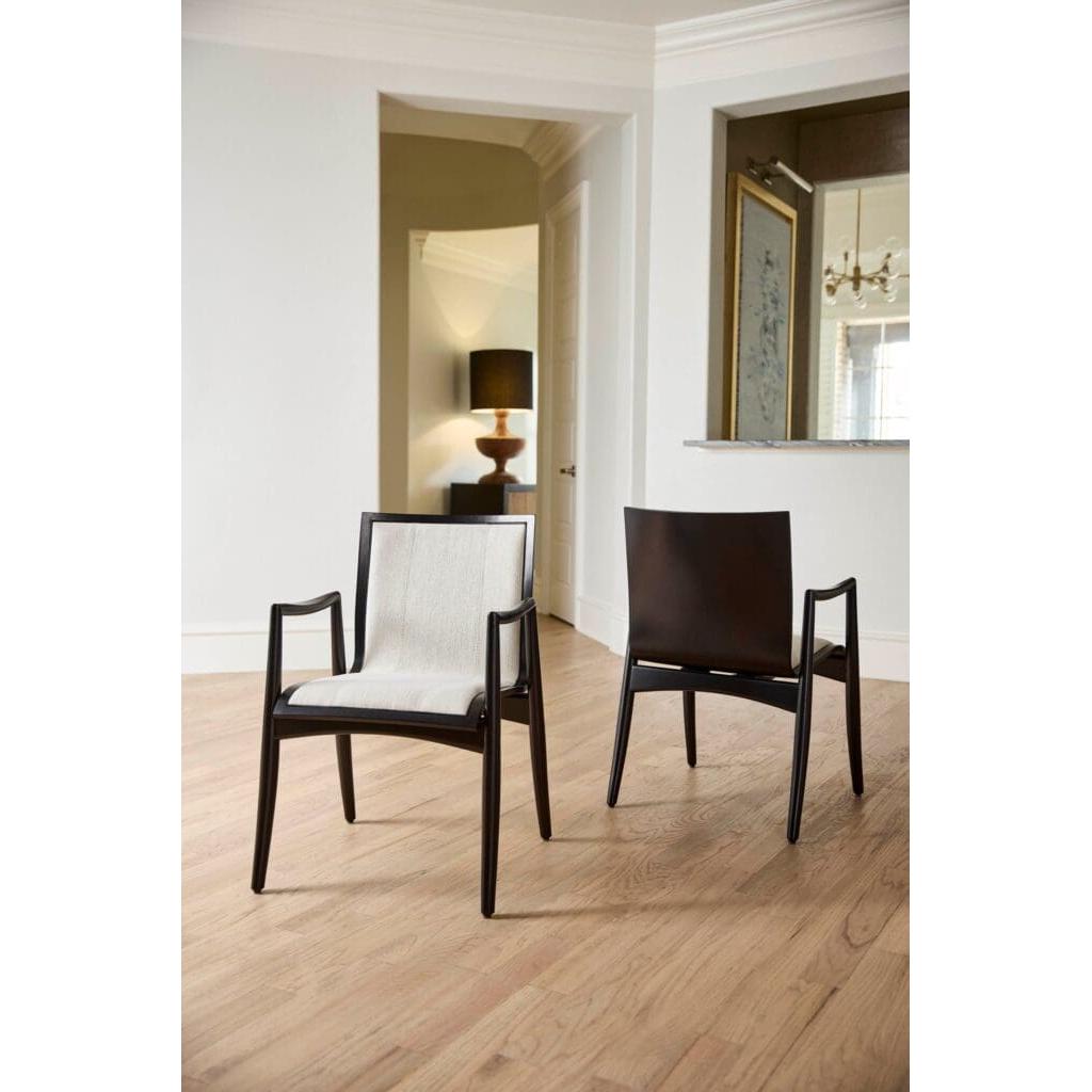 Cyan Design 11726 Vitra Chair - Black and Cream Modern Accent Chair for Living Room, Bedroom, or Office Decor