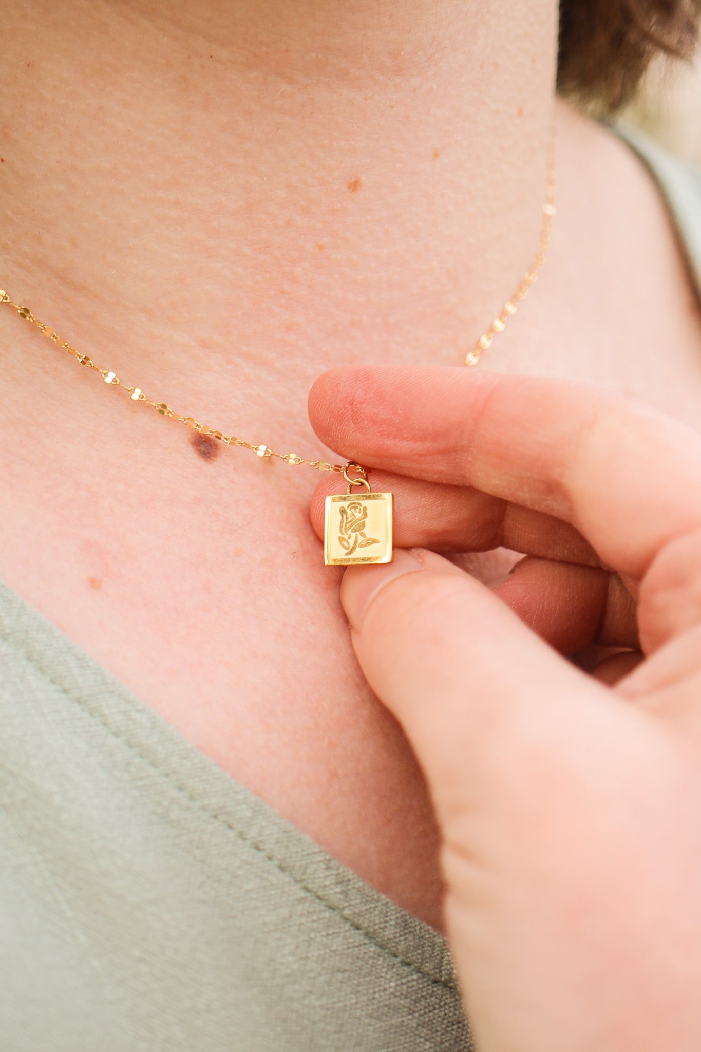 Anne Marie Gold Necklace for Women - Elegant Layering Jewelry for Everyday Wear & Special Occasions