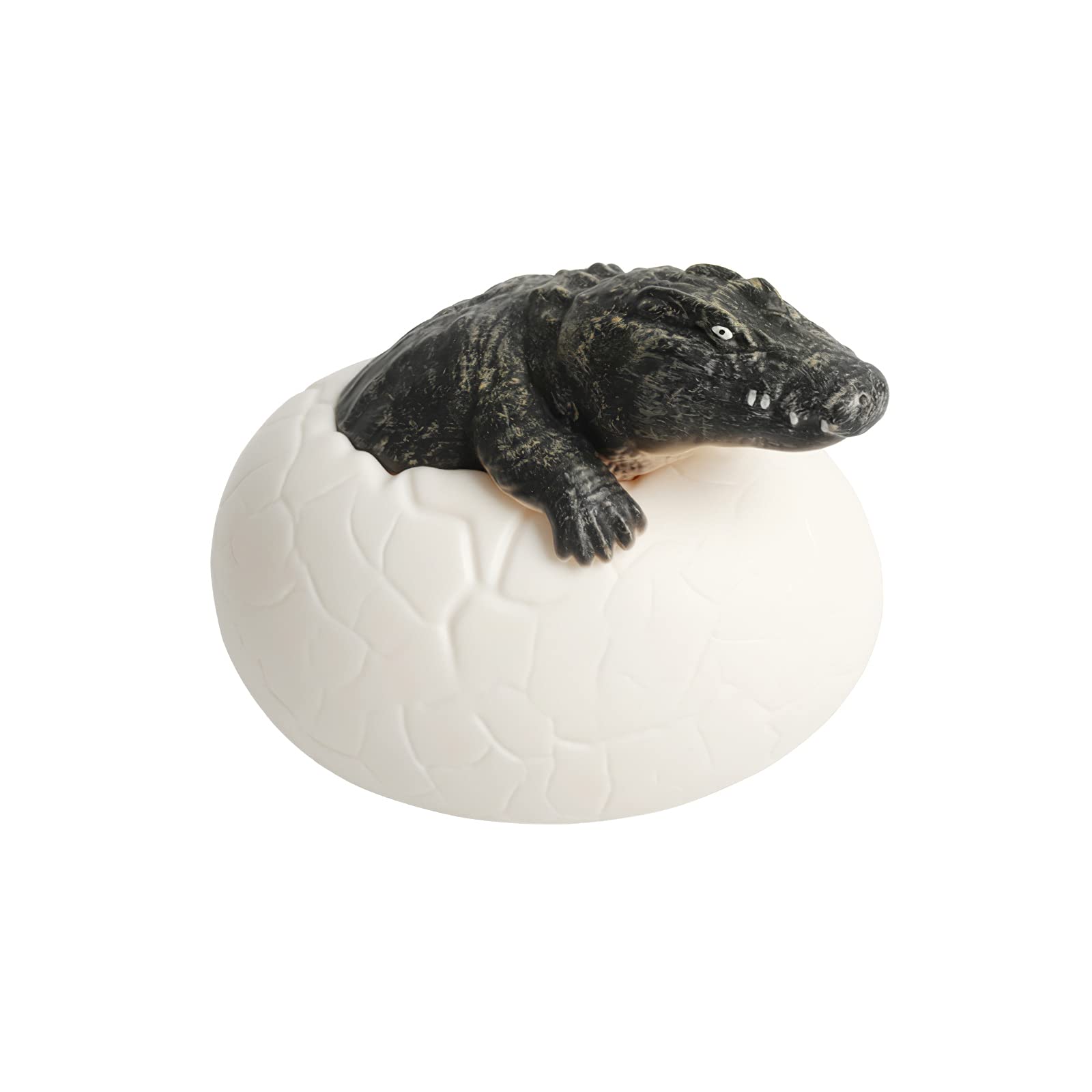 3D Printed Crocodile Egg Lamp - 16 Monochromatic LED Lights, Adjustable Brightness, Remote Control, Night Light for Kids Room, Bedroom Decor, Nursery, Living Room | Perfect for Bedtime Stories, Nighttime Comfort & Themed Room Decor
