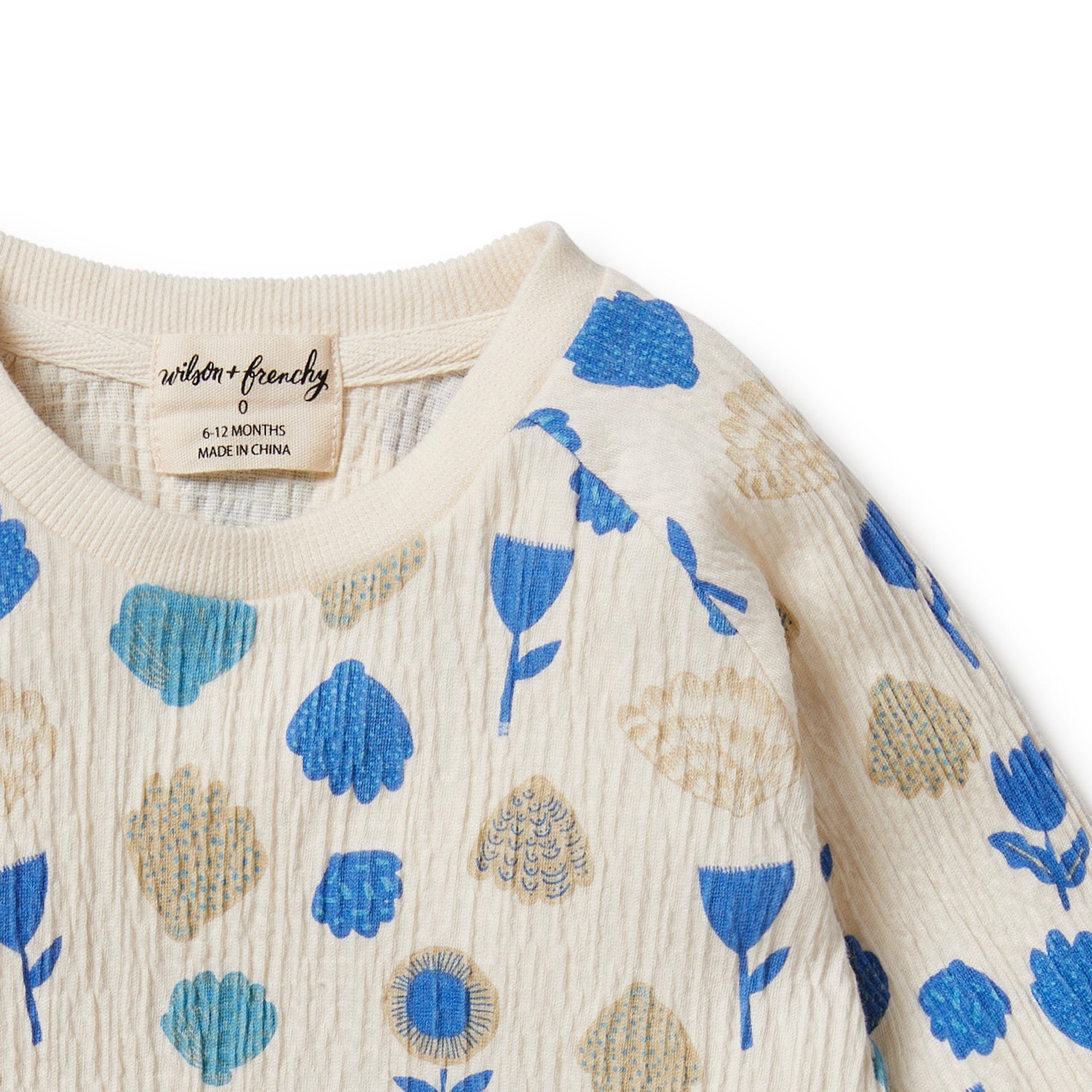 Ocean Breeze Crinkle Sweat - Soft & Stylish Women's Sweatshirt for Casual Wear, Loungewear & Outdoor Activities
